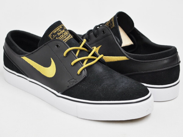 nike sb black and gold