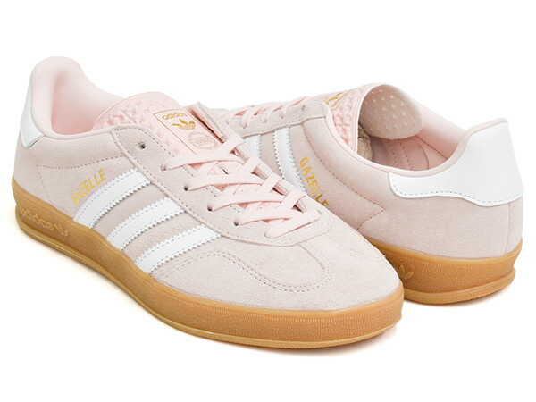 adidas GAZELLE INDOOR W 【アディダス ガッツレー インドア ウィメンズ ガゼル】 【テラス ファッション トレーニング トレーナー カジュアル メンズ レディース ピンク】 SANPIN / FTWWHT / GUM3