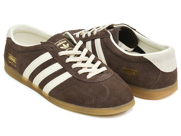 adidas GAZELLE LO PRO W 【アディダス ガッツレー ロー プロ ウィメンズ ガゼル】 【ロープロファイル テラス ファッション トレーニング トレーナー カジュアル メンズ ウィメンズ レディース ブラウン】 AUCO / OWHITE / GUM3