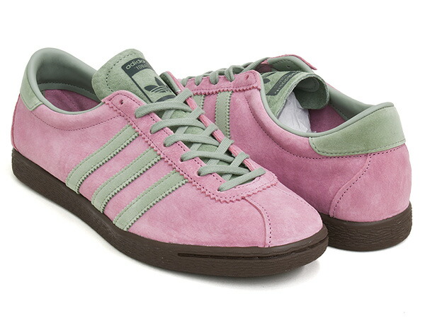 【7/12 9:59まで★Fashion THE SALE】adidas TOBACCO【アディダス タバコ】【アイランド・シリーズ テラス ファッション】【インドア トレーニング トレーナー カジュアル ピンク グリーン ブラウン】WONDRC / SILGRN / DBROWN画像