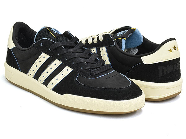 adidas Skateboarding GLENBURN X THRASHER【アディダス スケートボーディング グレンバーン】【スラッシャー アルゼンチンサッカー協会 AFA】【スケートボード シューズ スケシュー テラス ファッション ブラック ブルー】CBLACK / CREWHT / GUM5|GETTRY