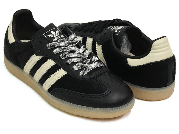 adidas SAMBA OG 【アディダス サンバ オージー】 【オリジナル テラス ファッション】 【インドア トレーニング トレーナー カジュアル メンズ ウィメンズ レディース ブラック ホワイト】 CBLACK / CREWHT / GUM4