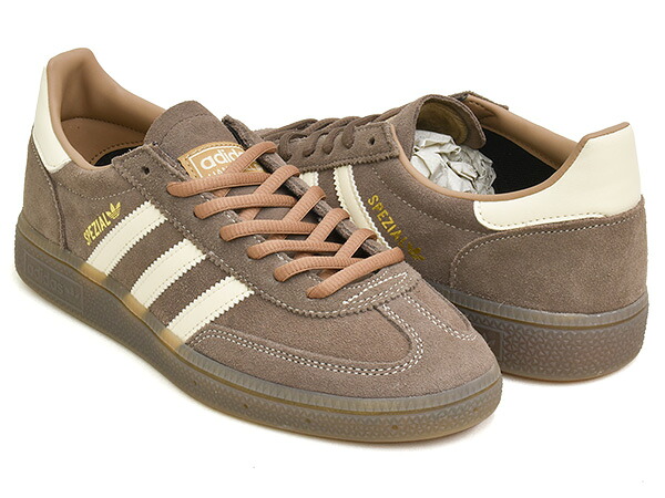 adidas HANDBALL SPEZIAL 【アディダス ハンドボール スペツィアル スペシャル】 【テラス ファッション トレーニング トレーナー メンズ ウィメンズ レディース ブラウン】 EARSTR / WONWHI / GUM5