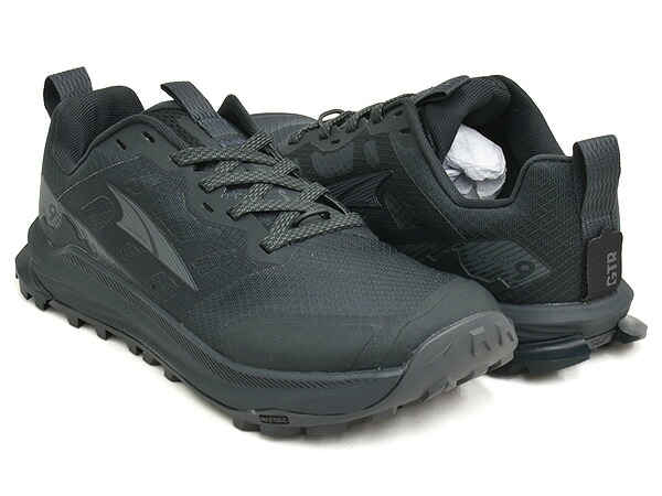 ALTRA W LONE PEAK 9 【アルトラ ウィメンズ ローンピーク 9】 【トレイル ランニング ハイキング シューズ スニーカー ゼロドロップ フットシェイプ レディース ブラック】 BLACK