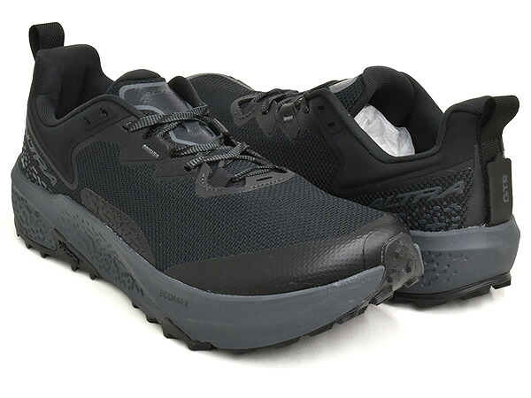 ALTRA M TIMP 6 【アルトラ メンズ ティンプ 6】 【トレイル ランニング ハイキング シューズ スニーカー ゼロドロップ フットシェイプ ブラック】 BLACK / BLACK