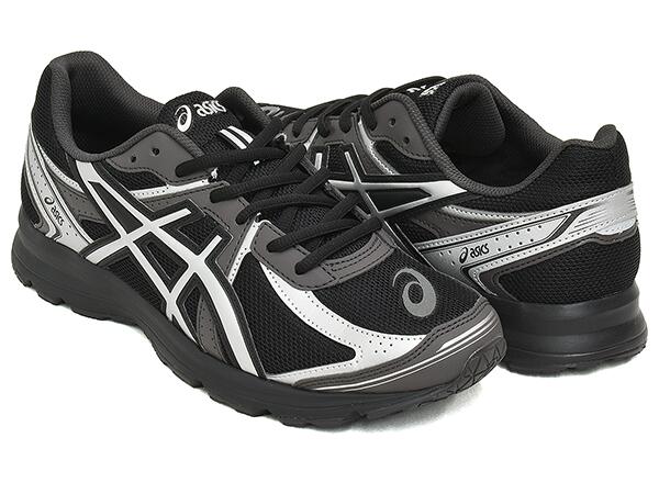 【7/12 9:59まで★Fashion THE SALE】ASICS SportStyle JOG 100S【アシックス スポーツスタイル ジョグ ワンハンドレッド】【国内正規品 ライフスタイル ランニング スニーカー シューズ メンズ レディース】BLACK / PURE SILVER画像