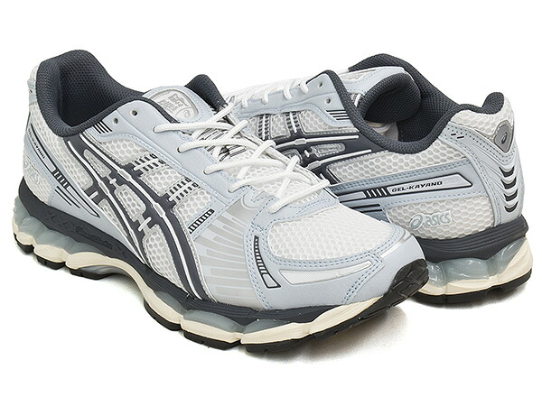 【現価格での販売は7/26 23:59まで】ASICS SportStyle GEL-KAYANO 12.1【アシックス ゲル カヤノ トゥエルブポイントワン】【榧野 Ronnie Fieg KITH】【スニーカー シューズ メンズ レディース ホワイト シルバー】WHITE / CARRIER GREY|GETTRY