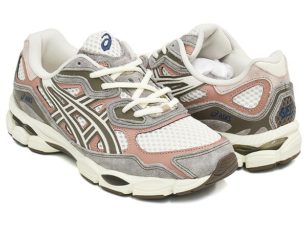 【現価格での販売は7/26 23:59まで】ASICS SportStyle GEL-NYC【アシックス スポーツスタイル ゲル エヌワイシー】【ライフスタイル ランニング スニーカー シューズ メンズ ウィメンズ レディース グレー ピンク】BIRCH / DRIFTWOOD|GETTRY