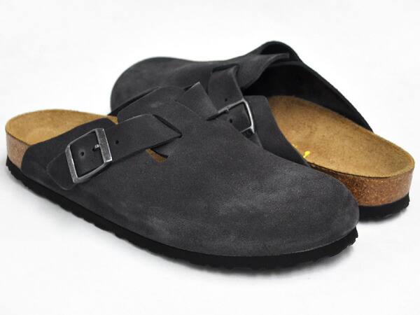 birkenstock boston grey