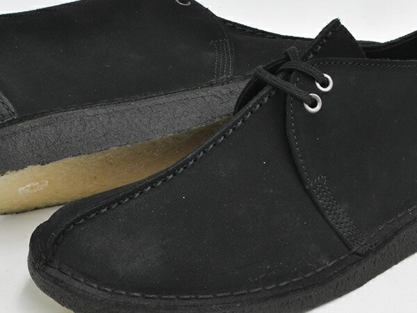 black clarks desert trek