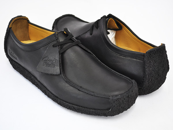 clarks natalie black leather