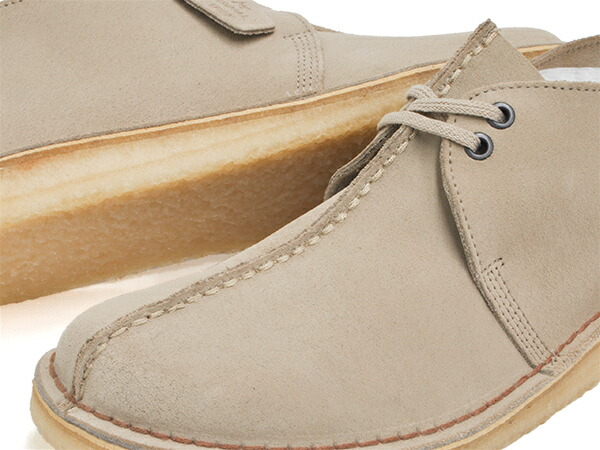 clarks desert trek sand suede
