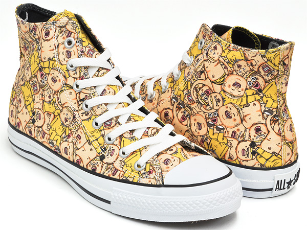楽天市場 Converse All Star Comicnippon Mg Hi コンバース オールスター コミックニッポン ハイ 漫 画太郎 珍遊記 山田太郎 まん がたろう Yellow ｇｅｔｔｒｙ