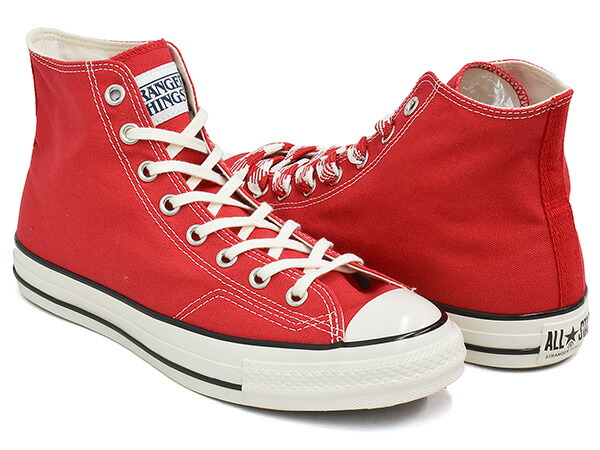 CONVERSE ALL STAR AGED 87 CL HI / STRANGER THINGS 5 【コンバース オールスター エイジド ハイ】 【ストレンジャー・シングス 未知の世界 シーズン5 レッド】 RED (1SE832)