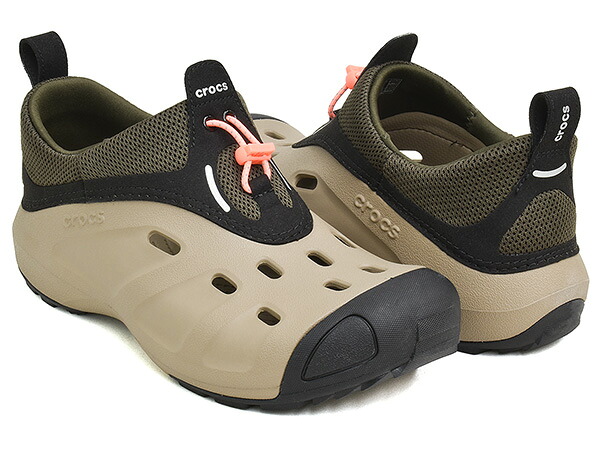 【現価格での販売は7/26 23:59まで】crocs QUICK TRAIL LOW【クロックス クイック トレイル ロー】【クロッグ サンダル アウトドア メンズ ウィメンズ レディース ユニセックス 限定 カーキ オリーブ】KHAKI / DEEP OLIVE / MULTI｜ＧＥＴＴＲＹ