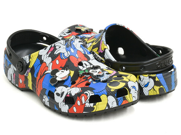 【3/11 1:59まで★楽天スーパーSALE】crocs MICKEY AND FRIENDS CLASSIC CLOG【クロックス クラシック クロッグ】【ミッキー ミニー ドナルドダック デイジーダック ディズニー Disney】【サンダル メンズ レディース ユニセックス 限定】MULTI画像
