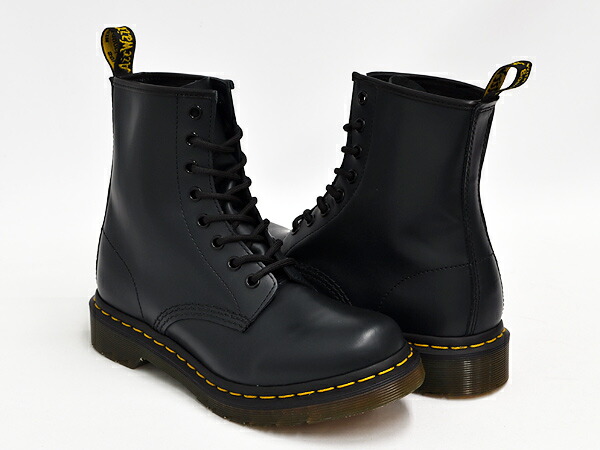 dr martens navy smooth