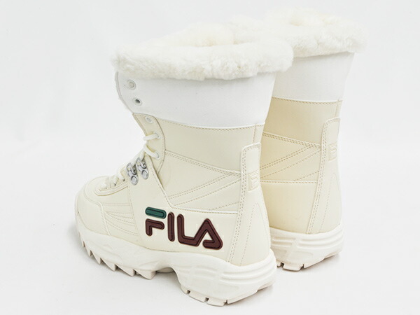 fila disruptor fur boots