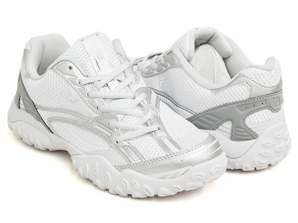 FILA ECHAPPE MS V2 【フィラ エシャッペ エムエス ヴィーツー】 【アウトドア トレイル シューズ ロープロファイル 薄底 バレエコア ゴープコア カジュアル】 【メンズ ウィメンズ レディース ユニセックス ホワイト シルバー】 NIMBUS CLOUD / SILVER