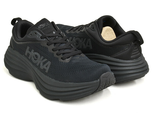 楽天市場】【9/11 1:59まで☆楽天スーパーSALE限定価格】HOKA BONDI 8 WIDE【ホカ ボンダイ 8 ワイド 幅広  メンズ】【ランニング シューズ クッション ロード スポーツ カジュアル メンズ 男性 オネオネ ブラック 黒】BLACK / BLACK  (WIDTH:2E) [sptm] : ＧＥＴＴＲＹ