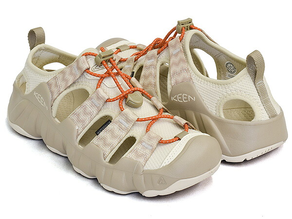 KEEN WOMEN HYPERPORT H2 【キーン ウィメンズ ハイパーポート エイチツー】 【アウトドア スポーツ サンダル フェス キャンプ 水陸両用 レディース ベージュ】 BIRCH / PLAZA TAUPE