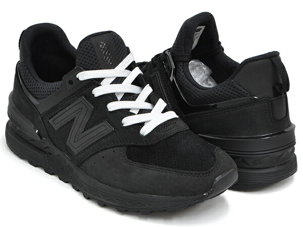 new balance ms574 black