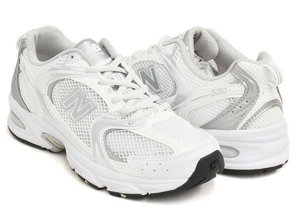 NEW BALANCE MR530 EMA 【ニューバランス 530】 【ランニング レトロ カジュアル Y2K シューズ スニーカー】 【メンズ ウィメンズ レディース ホワイト シルバー】 NB WHITE / SILVER METALLIC (WIDTH:D)