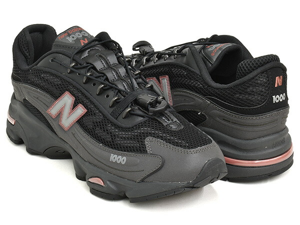 NEW BALANCE U1000G 10A【ニューバランス 1000 1000G ワン・サウザンド】【レトロ ランニング メンズ ウィメンズ レディース ユニセックス ブラック レッド】BLACK METALLIC / RED ROCK (WIDTH:D)｜ＧＥＴＴＲＹ