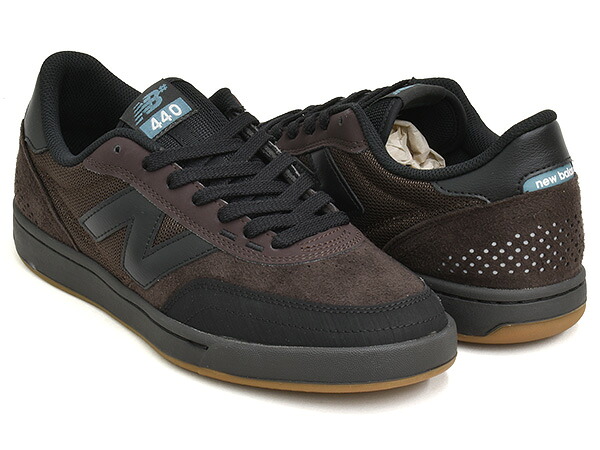 【現価格での販売は7/26 23:59まで】NEW BALANCE NUMERIC UN440 VBB【ニューバランス ヌメリック 440 V2】【スケートボード スケート シューズ スケシュー NB ブラウン ブラック】BROWN / BLACK｜ＧＥＴＴＲＹ