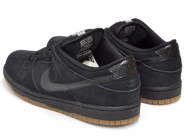 【楽天市場】NIKE DUNK LOW PRO SB【ナイキ ダンク ロー プロ】BLACK / BLACK - GUM MED BROWN