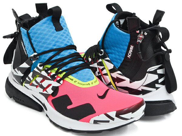 nike air presto mid acronym racer pink