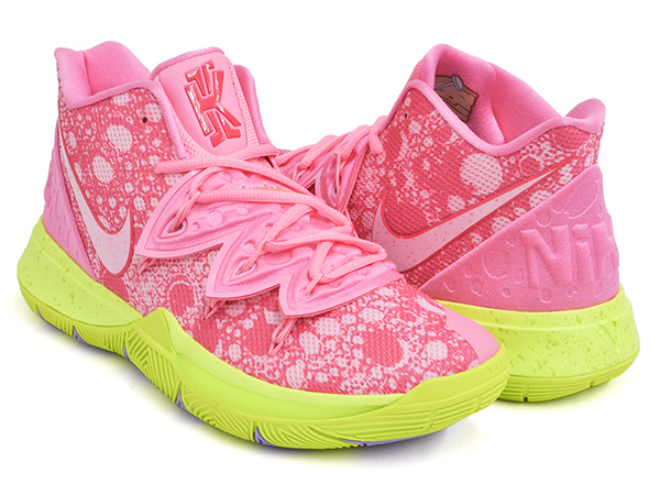 2019 Nike Kyrie 5 Pink Blue Green Basketball Shoes Shopee
