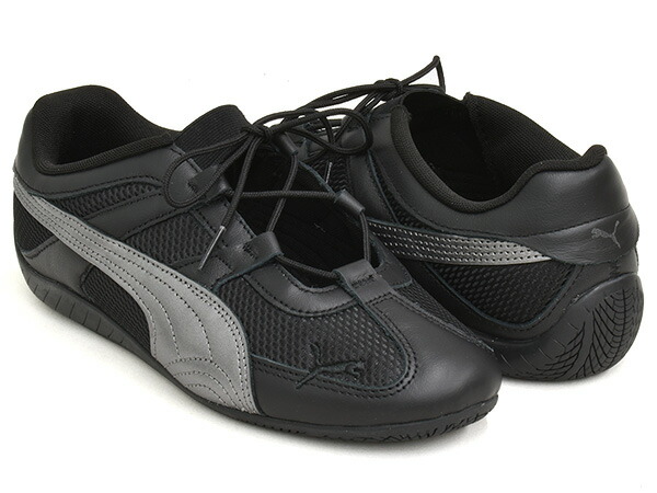 PUMA SPEEDCAT GO MESH WNS 【プーマ スピードキャット ゴー メッシュ ウィメンズ】 【レーシング ドライビング シューズ ロープロファイル フラット レースコア バレエコア レディース ブラック】 PUMA BLACK