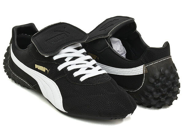 PUMA AVANTI LS【プーマ アバンティ エルエス】【ロープロファイル 薄底 シューズ スニーカー ブロークコア キング イージーライダー メンズ レディース ブラック】PUMA BLACK - PUMA WHITE｜ＧＥＴＴＲＹ