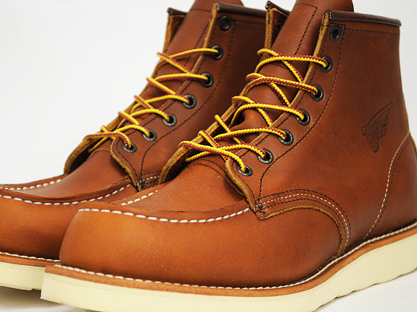 gettry: RED WING 6INCH MOC TOE BOOT '' IRISH SETTER' ' 875 ORO-IGINAL ...