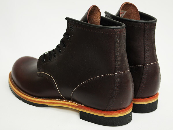 red wing round toe black