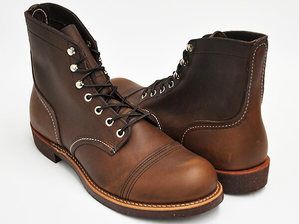 red wing iron ranger amber harness