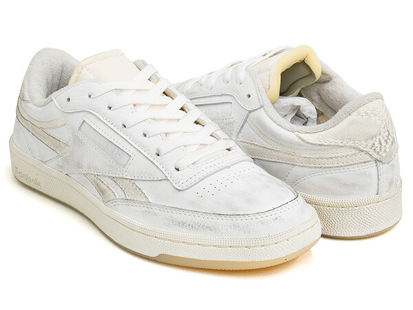 【現価格での販売は7/26 23:59まで】Reebok CLUB C REVENGE VINTAGE''SandWaterr ''【リーボック クラブ シー リベンジ ヴィンテージ】【サンドウォーター チャンピオン カジュアル テニス シューズ ホワイト】WHITE (RB00092)｜ＧＥＴＴＲＹ