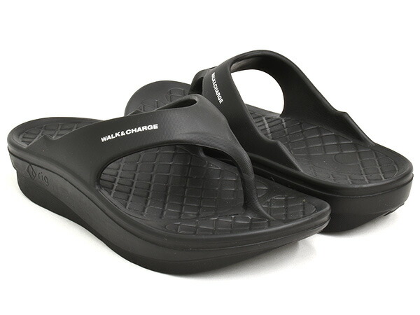 rig FLIP FLOP 2.0 【リグ フリップフロップ】 【リカバリー サンダル リラックス トング ビーチ アフタースポーツ 厚底 ブラック 黒】 BLACK