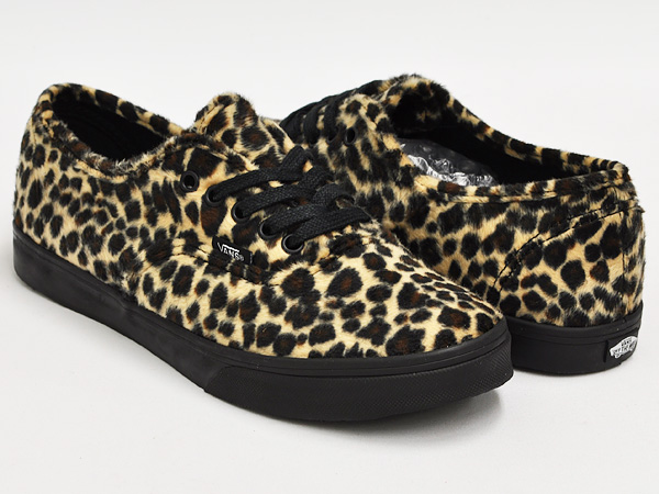 vans leopard fur shoes