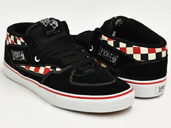 vans half cab checkered