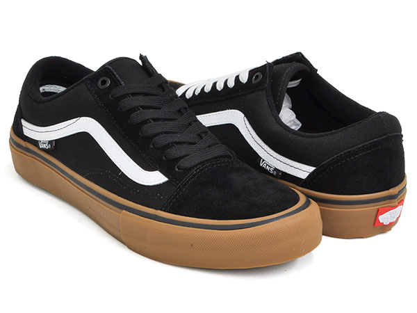 Medium Holiday スニーカー Vans Gum靴 Black オールドスクール 再入荷 B Old Pro バンズ バンズ White Font Pro Color Red Skool Gum ｇｅｔｔｒｙ B Font プロ