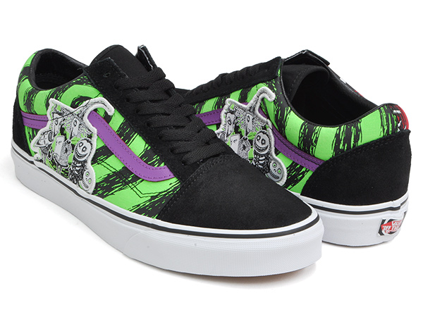 楽天市場 Vans Old Skool バンズ オールドスクール ディスニー ナイトメアー ビフォア クリスマス The Nightmare Before Christmas Disney Lsb Nightmare ｇｅｔｔｒｙ