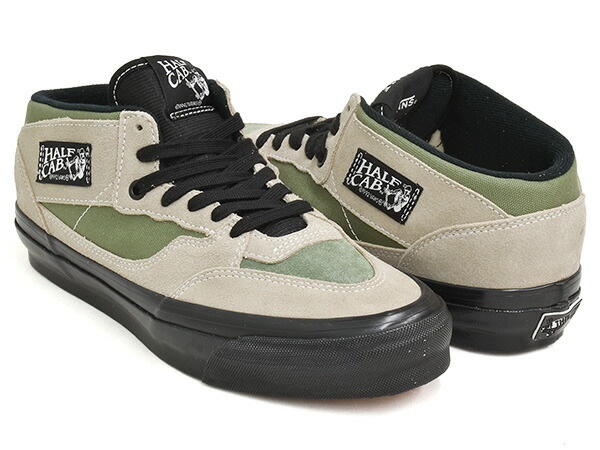 VANS PREMIUM HALF CAB REISSUE 33【バンズ プレミアム ハーフキャブ リイシュー エルエックス ラックス】【ボルト VAULT オーティーダブリュー OTW】LX PARK RANGER ALUMINIUM / OLIVE画像