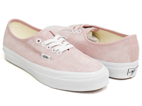 【7/12 9:59まで★Fashion THE SALE】VANS PREMIUM LX AUTHENTIC 44【バンズ プレミアム オーセンティック エルエックス ラックス】【ボルト VAULT オーティーダブリュー OTW ピグスウェード ピンク】PIG SUEDE SEPIA ROSE画像