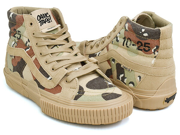 【現価格での販売は7/26 23:59まで】VANS OTW SK8-HI GI LUG【バンズ オーティーダブリュー スケートハイ ラグ】【オーエーエムシー ダブルタップス】【ボルト VAULT プレミアム PREMIUM デザートカモ】OAMC / WTAPS DESERT CAMO｜ＧＥＴＴＲＹ