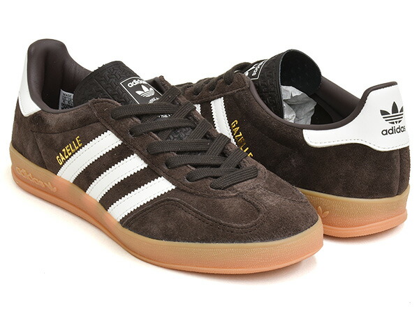 【現価格での販売は4/23 23:59まで】 adidas GAZELLE INDOOR 【アディダス ガッツレー インドア ガゼル】 【テラス ファッション トレーニング トレーナー カジュアル メンズ ウィメンズ レディース ブラウン】 AUCO / CWHITE / GUM2