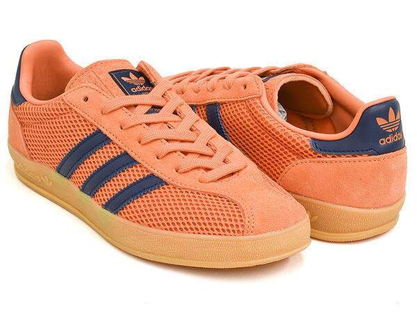 adidas GAZELLE INDOOR PRO【アディダス ガッツレー インドア 労働者階級 ガゼル】【中庭 流行り物 インドア 形づくる 調教師 心地好い メンズ ウィメンズ レディース オレンジ色 米国海軍】DUOR / NINDIG / GUM1