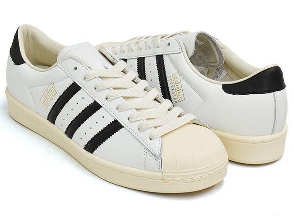 【現価格での販売は4/12 23/59まで】 adidas SUPERSTAR VINTAGE 【アディダス スーパースター ヴィンテージ】 【バスケットボール シューズ カジュアル スニーカー ホワイト ブラック】 CWHITE / CBLACK / CREWHT