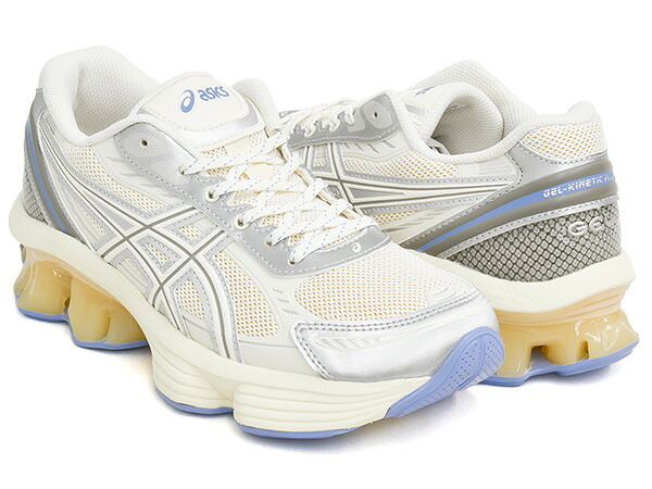 【現必要経費での売りわたすは6/30 23:59まで】ASICS SportStyle GEL-KINETIC FLUENT【アシックス 運動競技表現スタイル 先だつもの キネティック フルーエント】【生活スタイル 駈けっくら スニーカー シューズ メンズ レディース 皮膚軟化剤】CREAM / CREAM
